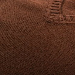 S.K. MANOR HILL SWEATER VEST BROWN COTTON -N.HOOLYWOOD Shop sk14