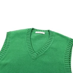 S.K. MANOR HILL SWEATER VEST KELLY GREEN COTTON -N.HOOLYWOOD Shop sk3 a1222f4c acad 42af b5fb 466c50f10077