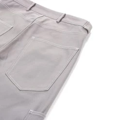 S.K. MANOR HILL MASON PANT GREY 12OZ COTTON DUCK CANVAS -N.HOOLYWOOD Shop sk94