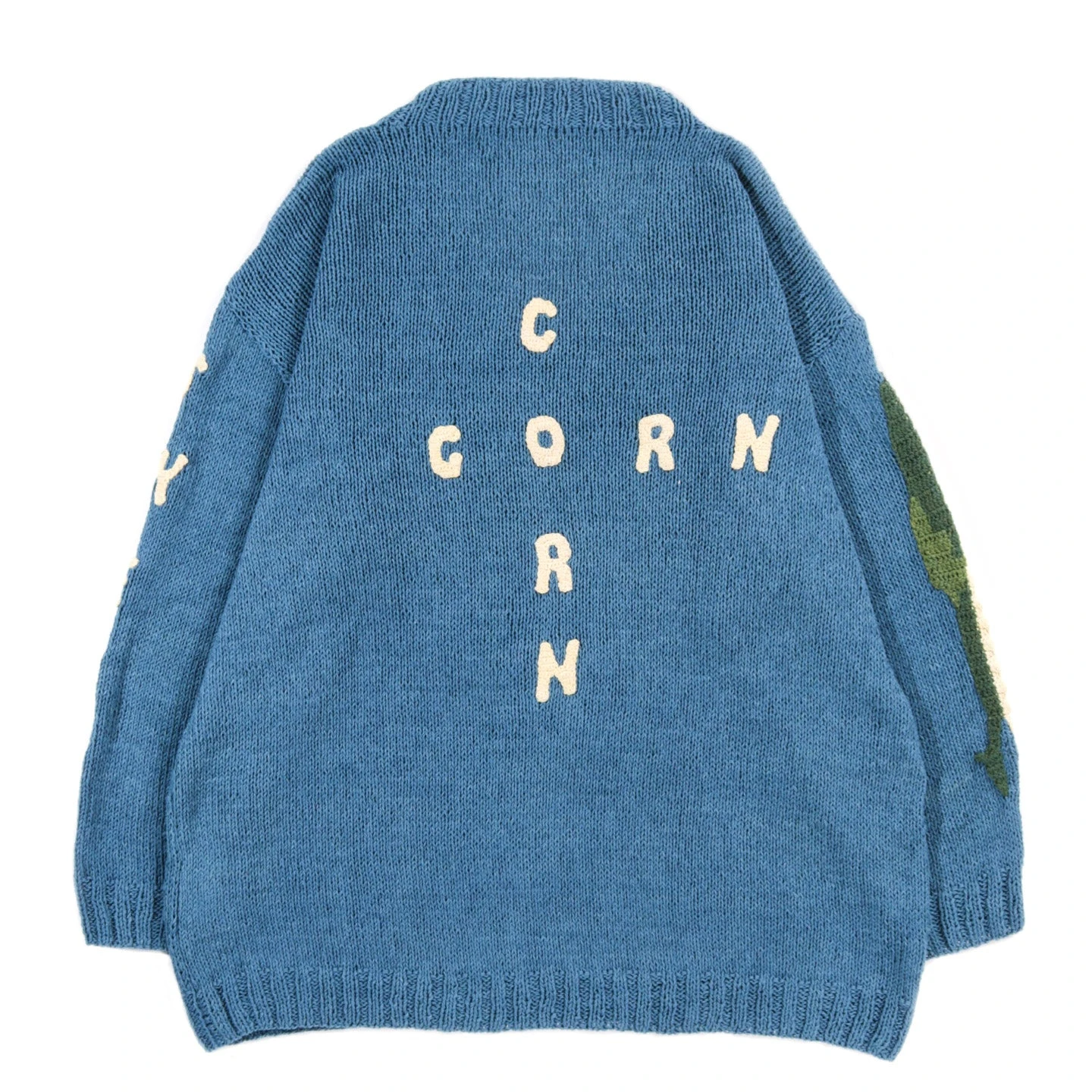STORY MFG. KEEPING JUMPER BLUE CORN 3 STORY MFG. KEEPING JUMPER BLUE CORN - Image 3