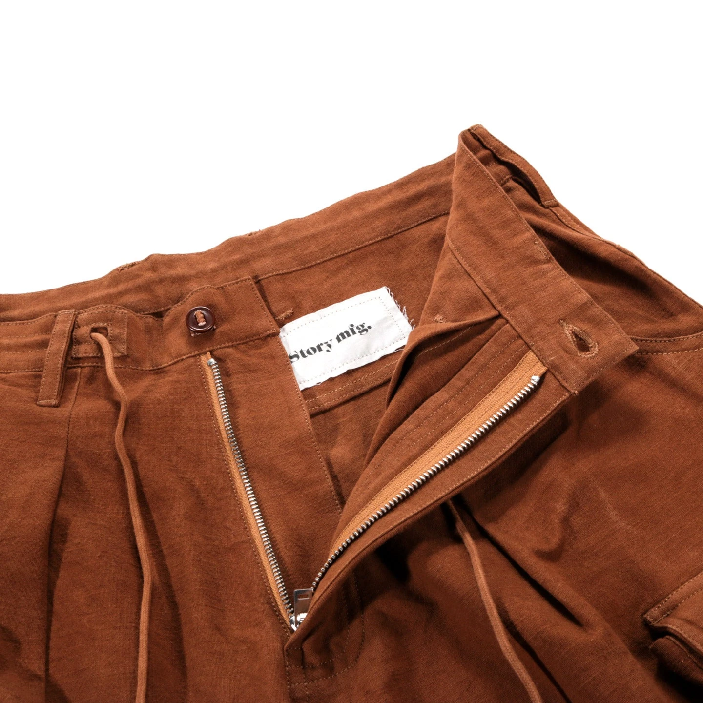 STORY MFG. FORAGER PANTS BARK SLUB 8 STORY MFG. FORAGER PANTS BARK SLUB - Image 8
