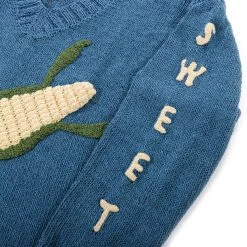 STORY MFG. KEEPING JUMPER BLUE CORN 12 STORY MFG. KEEPING JUMPER BLUE CORN -N.HOOLYWOOD Shop st6