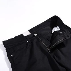CARHARTT WIP VICIOUS PANT 'LAMAR' STRETCH TWILL BLACK -N.HOOLYWOOD Shop wid12