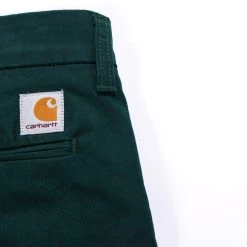 CARHARTT WIP SID PANT 'LAMAR' STRETCH TWILL PARSLEY -N.HOOLYWOOD Shop wid22