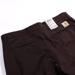 CARHARTT WIP SID PANT 'LAMAR' STRETCH TWILL TOBACCO -N.HOOLYWOOD Shop wid27