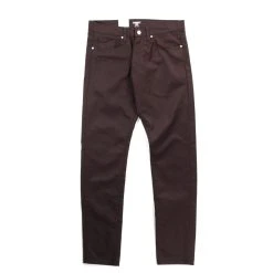 CARHARTT WIP VICIOUS PANT 'LAMAR' STRETCH TWILL TOBACCO