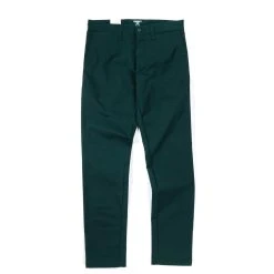 CARHARTT WIP SID PANT 'LAMAR' STRETCH TWILL PARSLEY