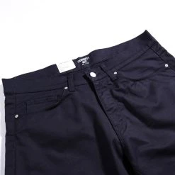 CARHARTT WIP VICIOUS PANT 'LAMAR' STRETCH TWILL DARK NAVY -N.HOOLYWOOD Shop wipd1