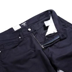 CARHARTT WIP VICIOUS PANT 'LAMAR' STRETCH TWILL DARK NAVY -N.HOOLYWOOD Shop wipd2