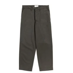 WTAPS CREASE TROUSERS OLIVE DRAB POLY COTTON TWILL