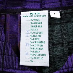 WASTE YARN PROJECT BIG RIBS LUKA SHIRT DARK MELANGE STRIPES - L (B) 16 WASTE YARN PROJECT BIG RIBS LUKA SHIRT DARK MELANGE STRIPES - L (B) -N.HOOLYWOOD Shop wyp113