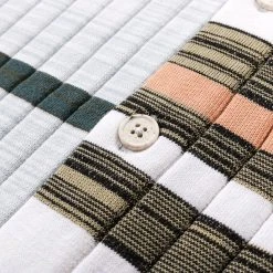 WASTE YARN PROJECT BIG RIBS LUKA SHIRT LIGHT MELANGE STRIPES - L (C) 12 WASTE YARN PROJECT BIG RIBS LUKA SHIRT LIGHT MELANGE STRIPES - L (C) -N.HOOLYWOOD Shop wyp141