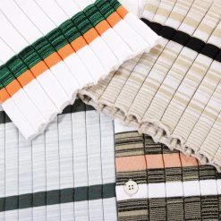 WASTE YARN PROJECT BIG RIBS LUKA SHIRT LIGHT MELANGE STRIPES - L (C) 15 WASTE YARN PROJECT BIG RIBS LUKA SHIRT LIGHT MELANGE STRIPES - L (C) -N.HOOLYWOOD Shop wyp146