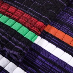 WASTE YARN PROJECT BIG RIBS LUKA SHIRT DARK MELANGE STRIPES - S (B) -N.HOOLYWOOD Shop wyp15