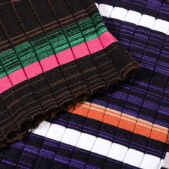 WASTE YARN PROJECT BIG RIBS LUKA SHIRT DARK MELANGE STRIPES - S (C) 14 WASTE YARN PROJECT BIG RIBS LUKA SHIRT DARK MELANGE STRIPES - S (C) -N.HOOLYWOOD Shop wyp23