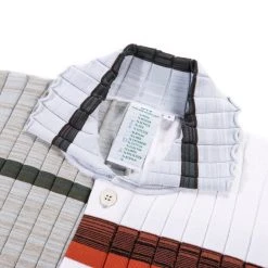 WASTE YARN PROJECT BIG RIBS LUKA SHIRT LIGHT MELANGE STRIPES - S (A) 11 WASTE YARN PROJECT BIG RIBS LUKA SHIRT LIGHT MELANGE STRIPES - S (A) -N.HOOLYWOOD Shop wyp28