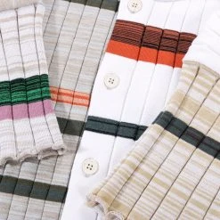 WASTE YARN PROJECT BIG RIBS LUKA SHIRT LIGHT MELANGE STRIPES - S (A) 15 WASTE YARN PROJECT BIG RIBS LUKA SHIRT LIGHT MELANGE STRIPES - S (A) -N.HOOLYWOOD Shop wyp32