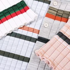 WASTE YARN PROJECT BIG RIBS LUKA SHIRT LIGHT MELANGE STRIPES - S (C) 15 WASTE YARN PROJECT BIG RIBS LUKA SHIRT LIGHT MELANGE STRIPES - S (C) -N.HOOLYWOOD Shop wyp48