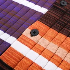 WASTE YARN PROJECT BIG RIBS LUKA SHIRT DARK MELANGE STRIPES - M (A) 12 WASTE YARN PROJECT BIG RIBS LUKA SHIRT DARK MELANGE STRIPES - M (A) -N.HOOLYWOOD Shop wyp53