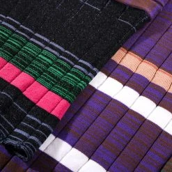 WASTE YARN PROJECT BIG RIBS LUKA SHIRT DARK MELANGE STRIPES - M (B) -N.HOOLYWOOD Shop wyp63