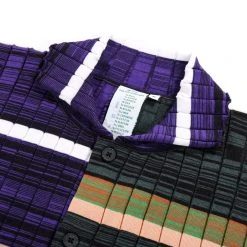 WASTE YARN PROJECT BIG RIBS LUKA SHIRT DARK MELANGE STRIPES - M (C) 11 WASTE YARN PROJECT BIG RIBS LUKA SHIRT DARK MELANGE STRIPES - M (C) -N.HOOLYWOOD Shop wyp68