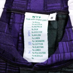 WASTE YARN PROJECT BIG RIBS LUKA SHIRT DARK MELANGE STRIPES - M (C) 16 WASTE YARN PROJECT BIG RIBS LUKA SHIRT DARK MELANGE STRIPES - M (C) -N.HOOLYWOOD Shop wyp73