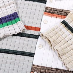 WASTE YARN PROJECT BIG RIBS LUKA SHIRT LIGHT MELANGE STRIPES - M (A) 15 WASTE YARN PROJECT BIG RIBS LUKA SHIRT LIGHT MELANGE STRIPES - M (A) -N.HOOLYWOOD Shop wyp80